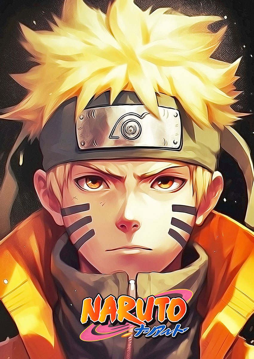 Naruto Uzumaki Canvas Print & Poster Wall Art - AI PRINT LAB